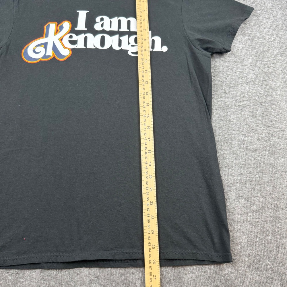 Barbie T-Shirt Mens Medium Black I am Kenough Graphic Movie Tee Short Sleeve‎ - Picture 4 of 6